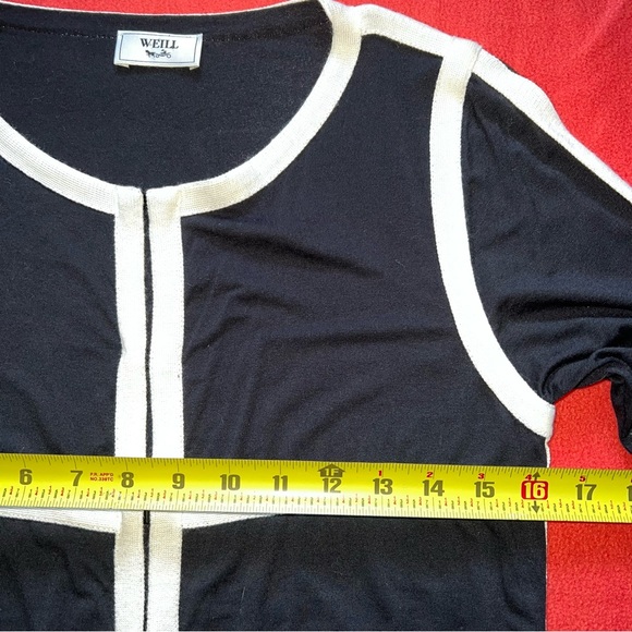 Like new Weill Paris weill paris long sleeve top - Picture 4 of 9